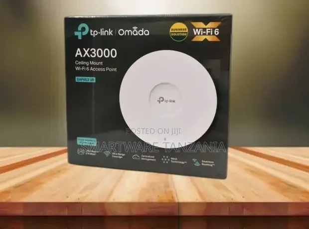 Tp-Link Omada Ax3000 Ceiling Mount Wi-Fi 6 Access Point (Eap650)