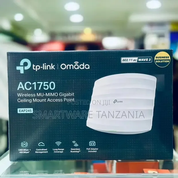 TP-Link Omada EAP245 AC1750 MU-MIMO Access Point - Buy in Dar es Salaam, Tanzania | Smartware