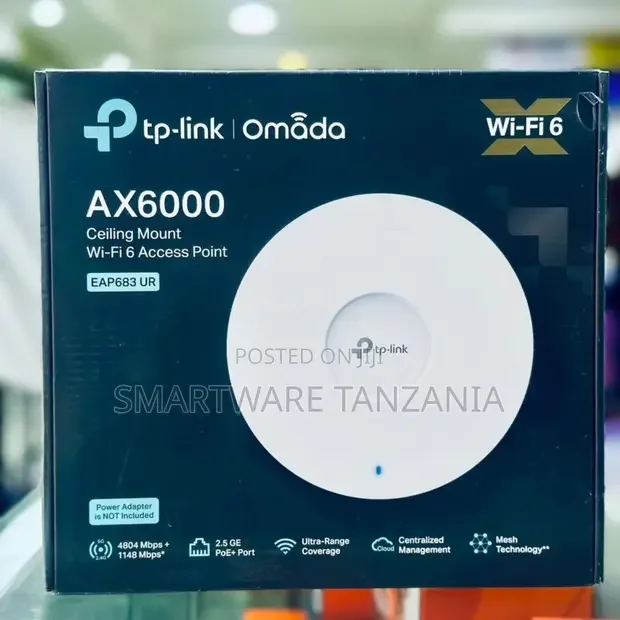 TP-Link Omada EAP683 UR AX6000 Wi-Fi 6 Ceiling Access Point - Buy in Dar es Salaam, Tanzania | Smartware