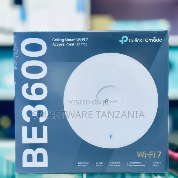 TP-Link Omada EAP723 Wi-Fi 7 Ceiling Access Point - Buy in Dar es Salaam, Tanzania | Smartware