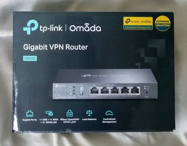 TP-Link Omada ER605 Gigabit VPN Router - Buy in Dar es Salaam, Tanzania | Smartware