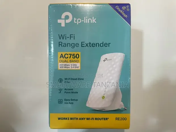 TP-Link RE200 AC750 Dual Band Wi-Fi Range Extender - Buy in Dar es Salaam, Tanzania | Smartware