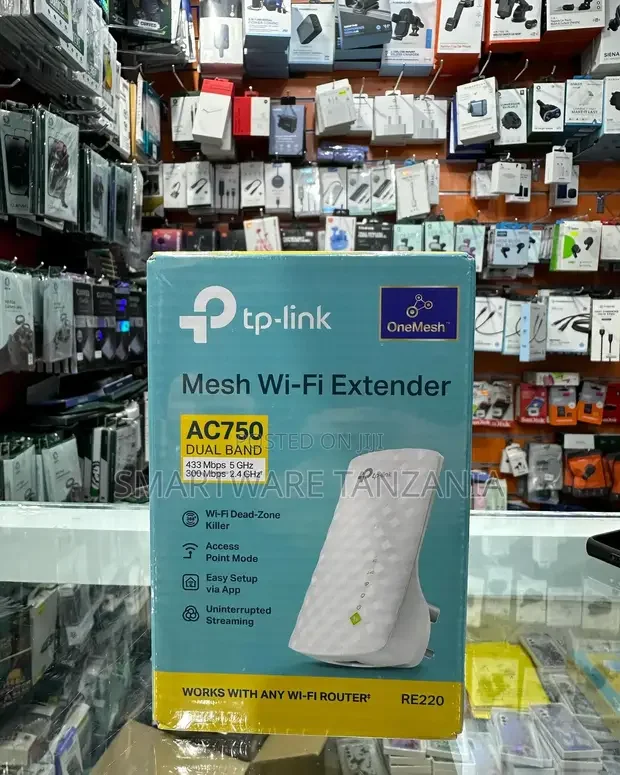 Tp-link Re220 Ieee 802.11 750 MbitS Wireless Range Extender