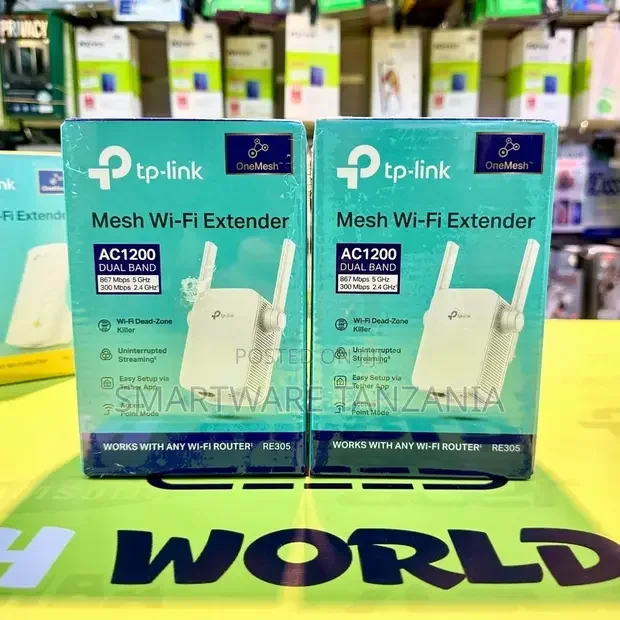 Tp-link RE305 AC1200 Wireless N Wall Plugged Range Extender