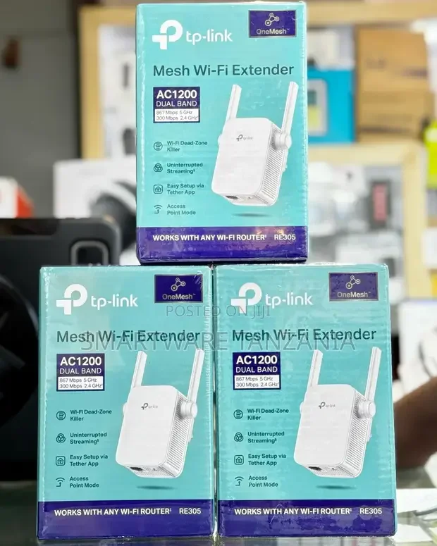 TP-Link RE305 Dual-Band Wireless Range Extender - Buy in Dar es Salaam, Tanzania | Smartware