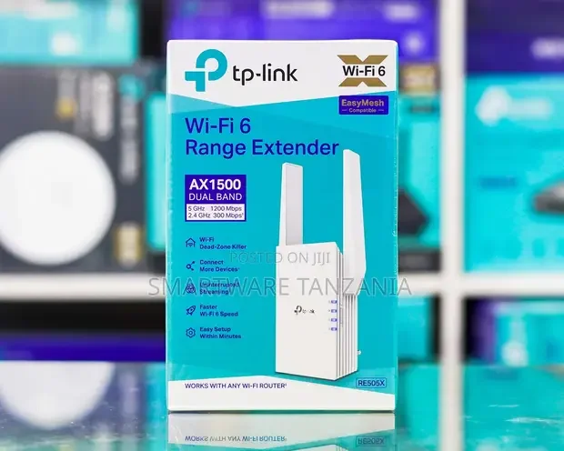 TP-Link RE505X AX1500 Wi-Fi 6 Dual-Band Range Extender - Buy in Dar es Salaam, Tanzania | Smartware