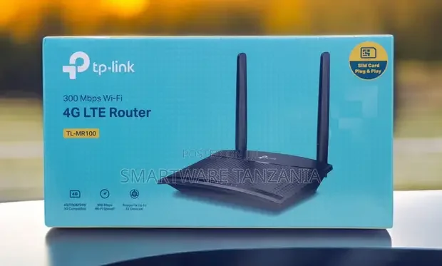 TP-Link TL-MR100 300Mbps 4G LTE Wi-Fi Router - Buy in Dar es Salaam, Tanzania | Smartware