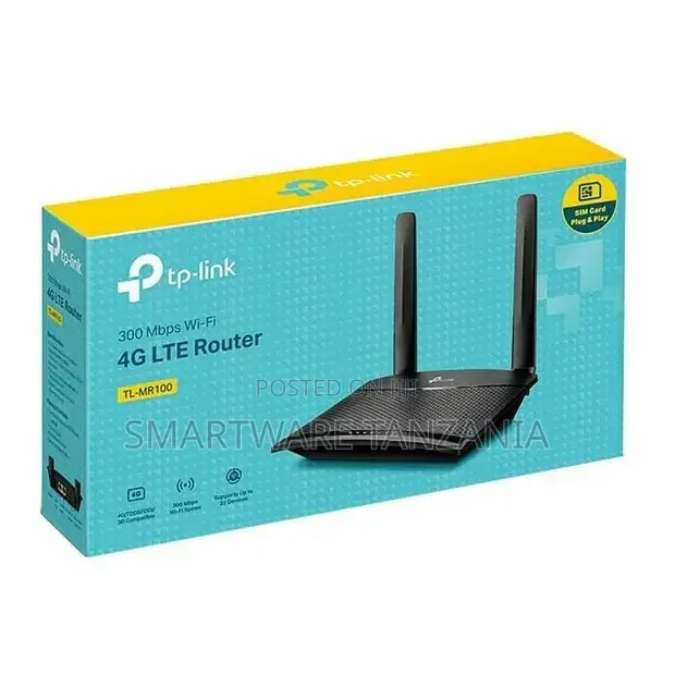 Tp-link - Tl-mr100 N300 3G  4G LTE Wireless Wifi Router