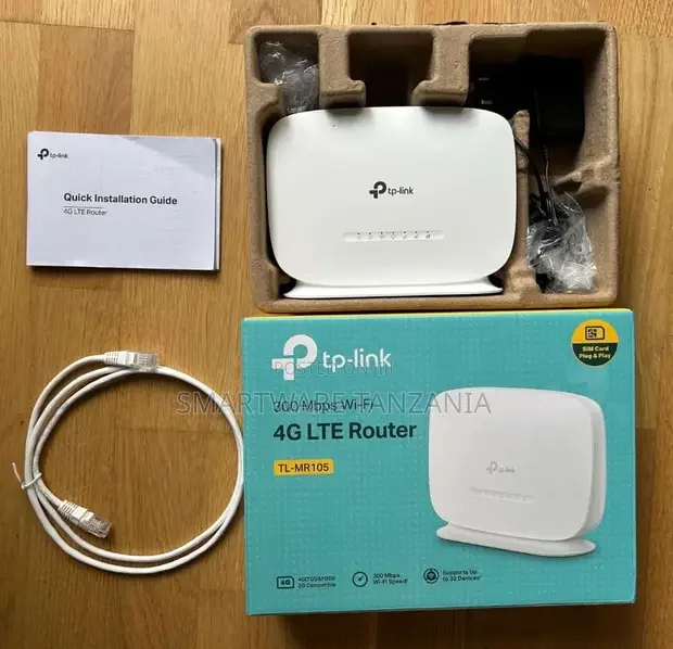 TP-Link TL-MR105 4G LTE Router 300Mbps - Buy in Dar es Salaam, Tanzania | Smartware