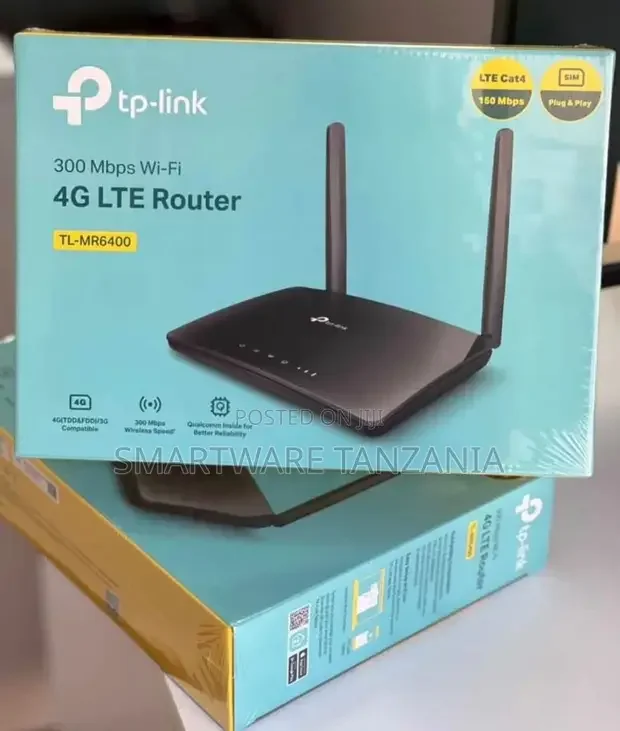 TP-Link TL-MR6400 300 Mbps Wireless N 4G LTE WiFi Router - Buy in Dar es Salaam, Tanzania | Smartware