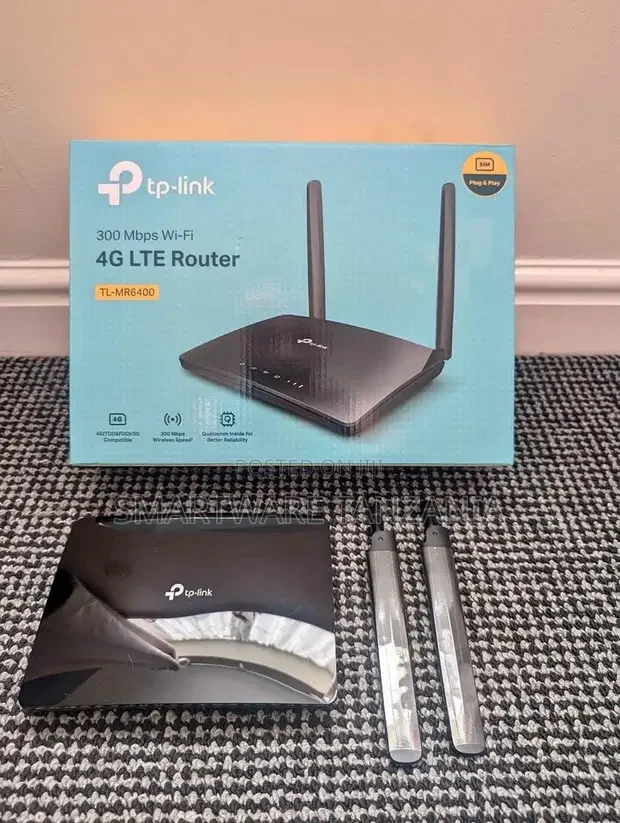 TP-Link TL-MR6400 300Mbps Wireless N 4G LTE Router - Buy in Dar es Salaam, Tanzania | Smartware