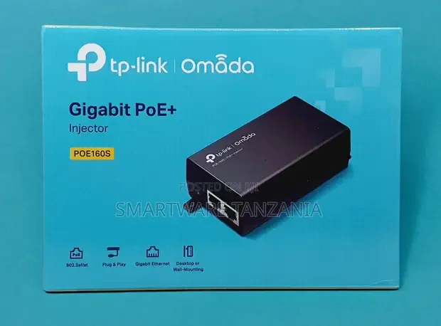 TP-Link TL-POE160S 802.3at/af Gigabit Injector - Buy in Dar es Salaam, Tanzania | Smartware