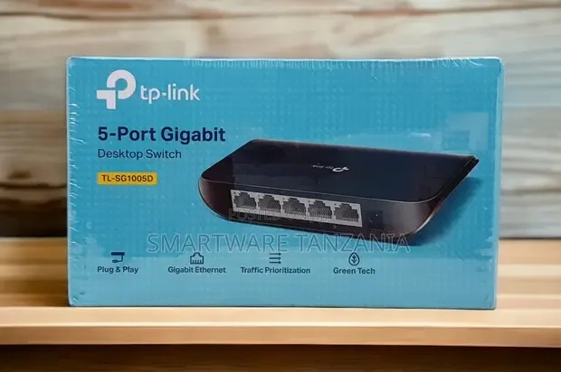 Tp-Link Tl-Sg1005d 5-Port Gigabit Unmanaged Desktop Switch