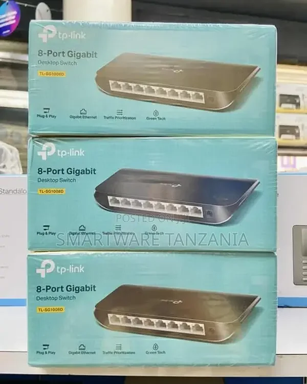 TP-Link TL-SG1008D 8-Port Gigabit Switch - Buy in Dar es Salaam, Tanzania | Smartware