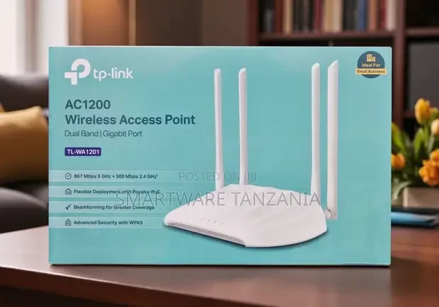 TP-Link TL-WA1201 AC1200 Dual-Band Gigabit Wireless Access Point - Buy in Dar es Salaam, Tanzania | Smartware