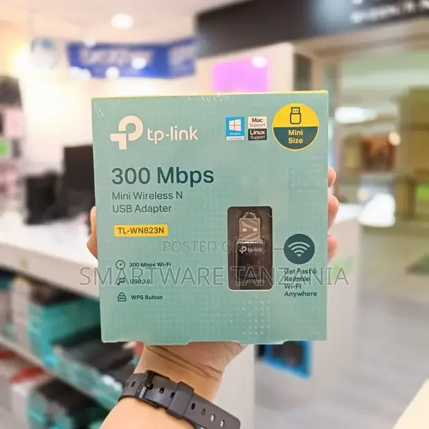 TP-Link TL-WN823N 300Mbps Mini Wireless N USB Adapter - Buy in Dar es Salaam, Tanzania | Smartware