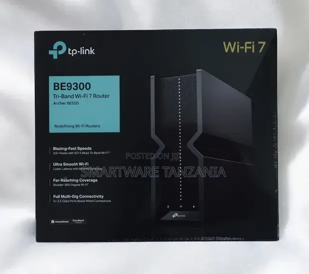 Tp-link Tri-band Be15000 Wifi 7 Router Archer  8-stream