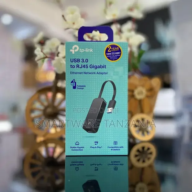 TP-Link USB 3.0 to RJ45 Gigabit Ethernet Adapter - Buy in Dar es Salaam, Tanzania | Smartware