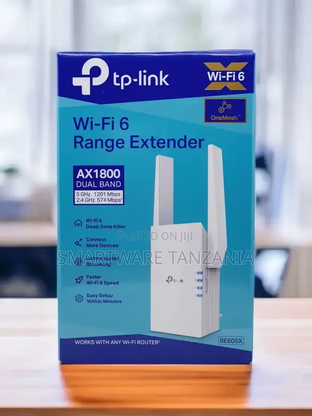 Tp-link Wi-fi 6 Dual Band Ax1800 Wi-fi Range Extender