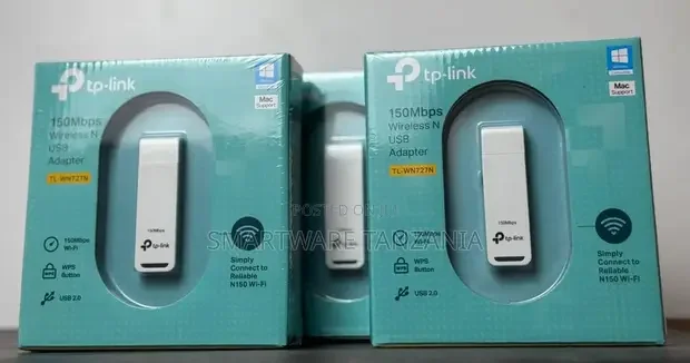 Tp-link Wireless N150 Usb Adapter, 150mbps, WWps Button