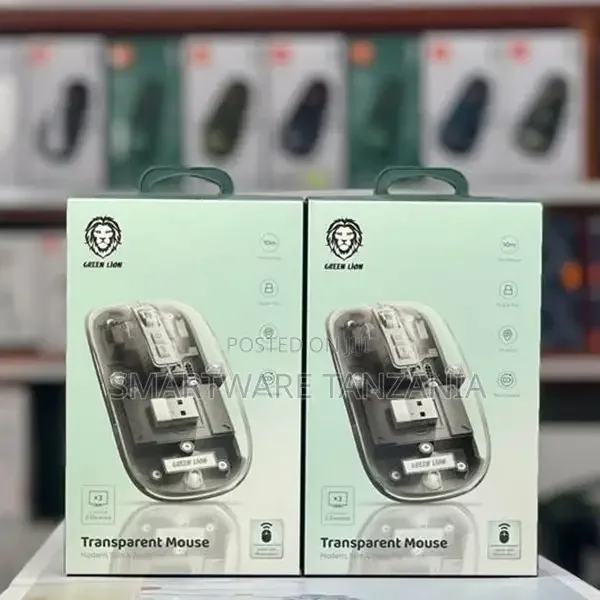 Transparent Display Wireless Mouse Silent Charging Power - Buy in Dar es Salaam, Tanzania | Smartware