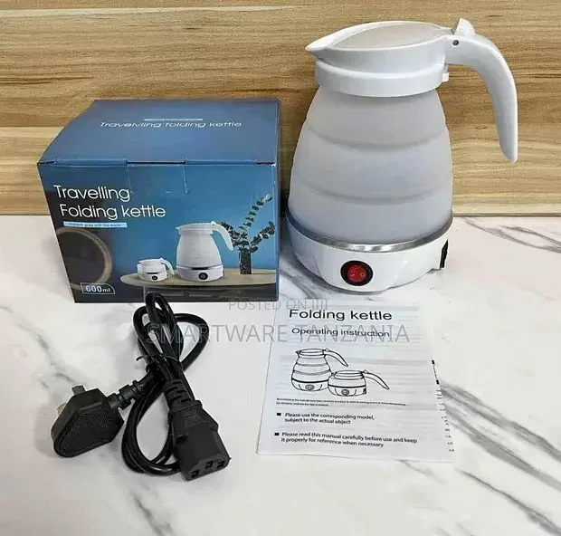 Travel Foldable Electric Kettle Silicone, Collapsible Kettle