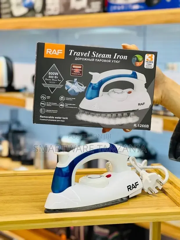 Travel Iron, 800W Mini Portable Folding Handle Handheld Steam - Buy in Dar es Salaam, Tanzania | Smartware