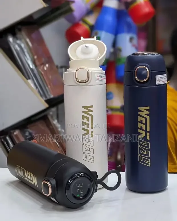 Travel Mugs, Insulated Water Bottle, 500ml Smart Water Cup