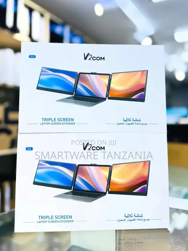 Triple Laptop Screen Extender 14 Portable Laptop Screen Dual Monitor - Buy in Dar es Salaam, Tanzania | Smartware