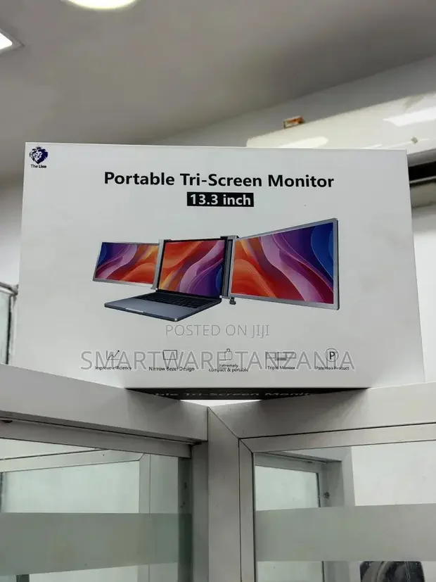 Triple Screen Portable Monitor 13.3'' FHD 1080p for Laptop Extender - Buy in Dar es Salaam, Tanzania | Smartware