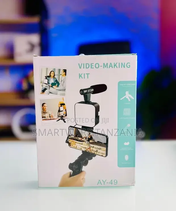 Tripod Hands Free Blog Youtube Camera Travel Vlogging Kit