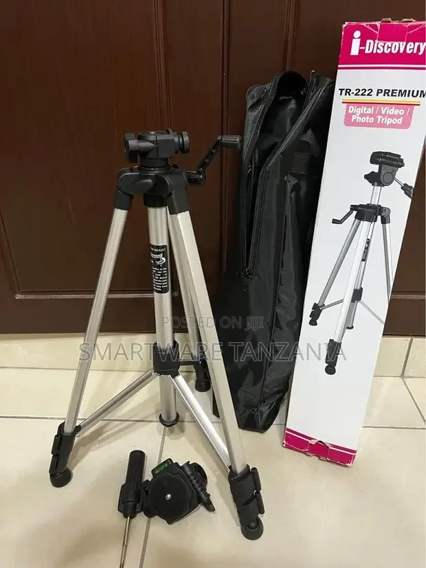 Tripod With Bag Free Mobile Holder For DSLR Video Cameras