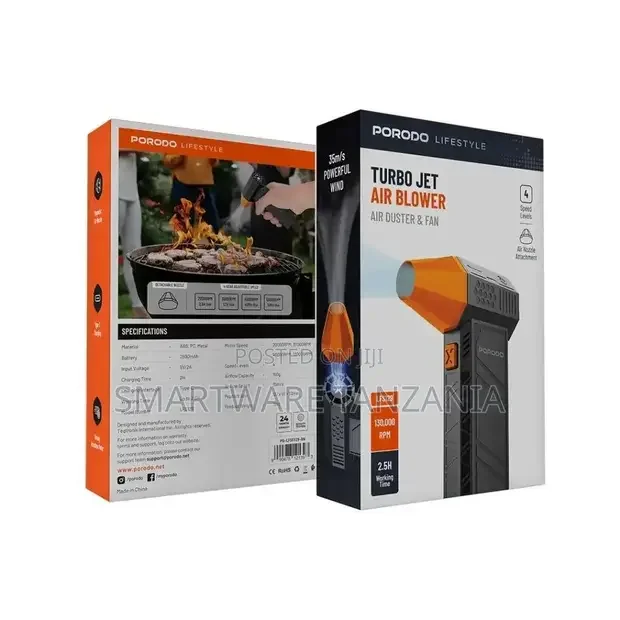 Turbo Jet Air Blower With Rpm And Metal Blades - Buy in Dar es Salaam, Tanzania | Smartware