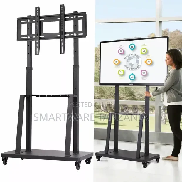 TV Cart Bracket TV Floor Stand Mount - Buy in Dar es Salaam, Tanzania | Smartware
