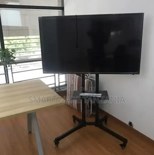 Rolling TV Cart Stand with Wheels - Buy in Dar es Salaam, Tanzania | Smartware