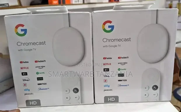 TV Chromecast HD Streaming Device With Voice Control Remote - Buy in Dar es Salaam, Tanzania | Smartware