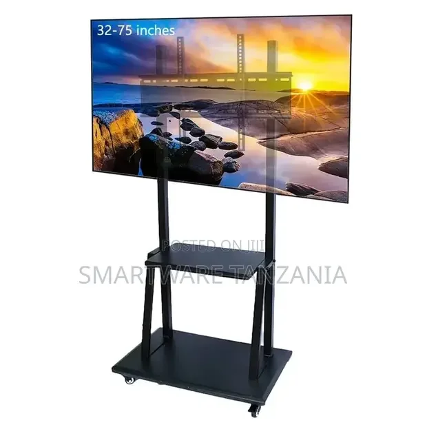 Heavy Duty TV Stand Mobile TV Cart - Buy in Dar es Salaam, Tanzania | Smartware