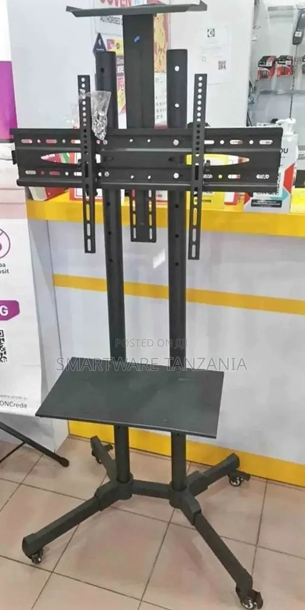 Heavy Duty TV Stand Trolley Mount With Shelf for 32-70 Inch - Buy in Dar es Salaam, Tanzania | Smartware