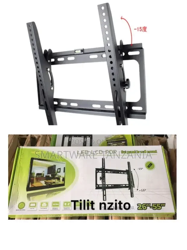 Ultra Slim TV Wall Bracket Mount With Storage Rack Up To 55 - Buy in Dar es Salaam, Tanzania | Smartware