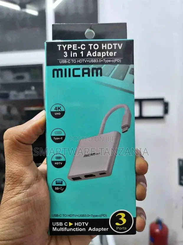 Type-C Male To HDMI USB PD Female Converter - Buy in Dar es Salaam, Tanzania | Smartware