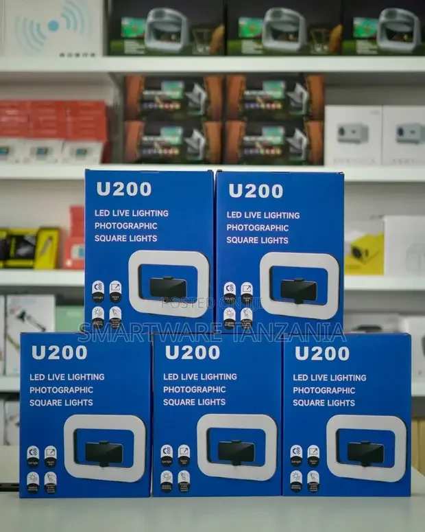 U200 LED Square Photography Light for Live Streaming - Buy in Dar es Salaam, Tanzania | Smartware