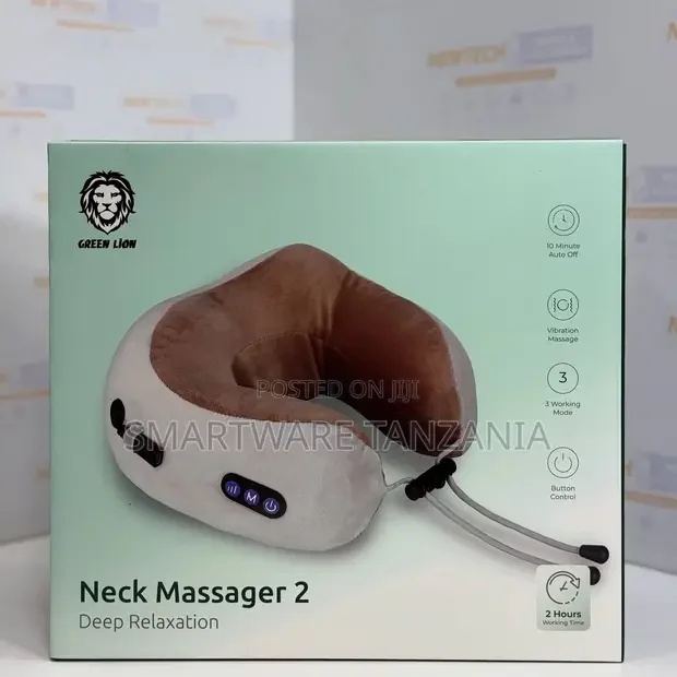 U-Shaped Travel Neck Massage Pillow with 3 Speed Modes - Buy in Dar es Salaam, Tanzania | Smartware