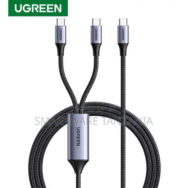 Ugreen 100w 2 in 1 Usb C Cable Pd Fast Charging iPhone 15 Galaxy S25