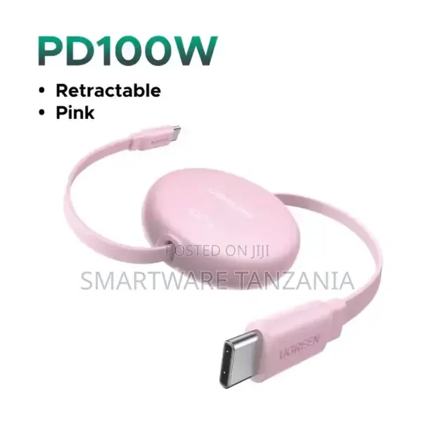 UGREEN 100W Retractable USB C Cable - Buy in Dar es Salaam, Tanzania | Smartware