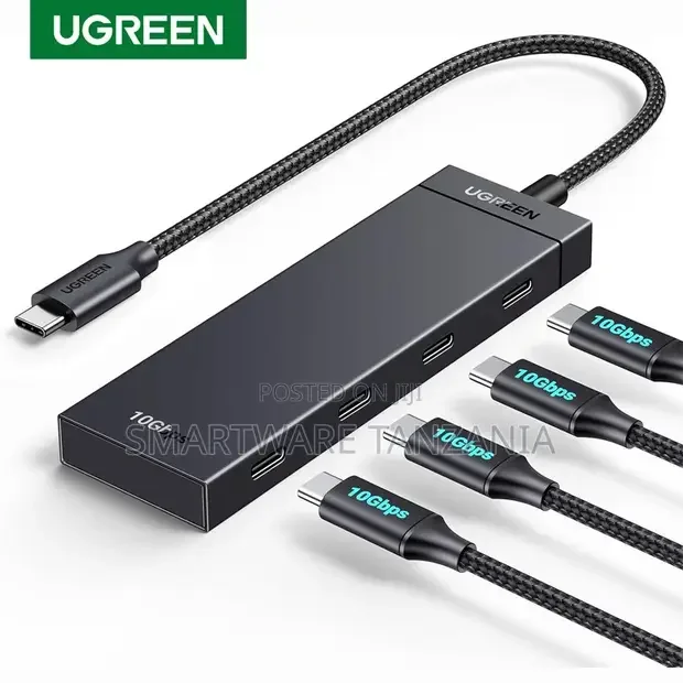 UGREEN 10Gbps USB C Hub 4 Port USB 3.2 Splitter - Buy in Dar es Salaam, Tanzania | Smartware