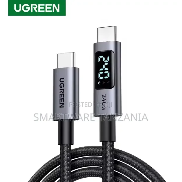 UGREEN 240W Digital Display USB C Cable - Buy in Dar es Salaam, Tanzania | Smartware