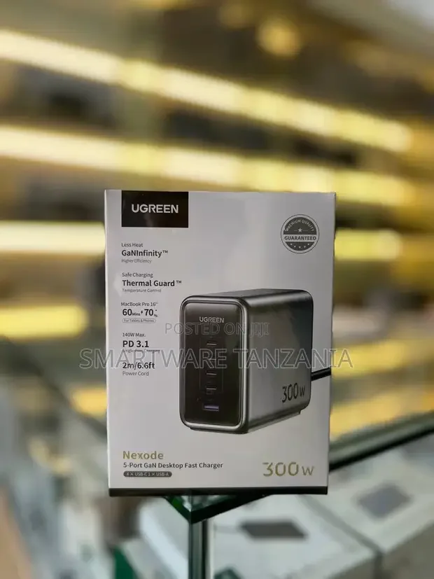 Ugreen 300w Gan Charger Desktop Charging Station - Buy in Dar es Salaam, Tanzania | Smartware