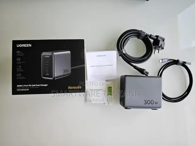 Ugreen 300W Nexode 5-Port USB Type C PD 3.1 Fast Charger - Buy in Dar es Salaam, Tanzania | Smartware