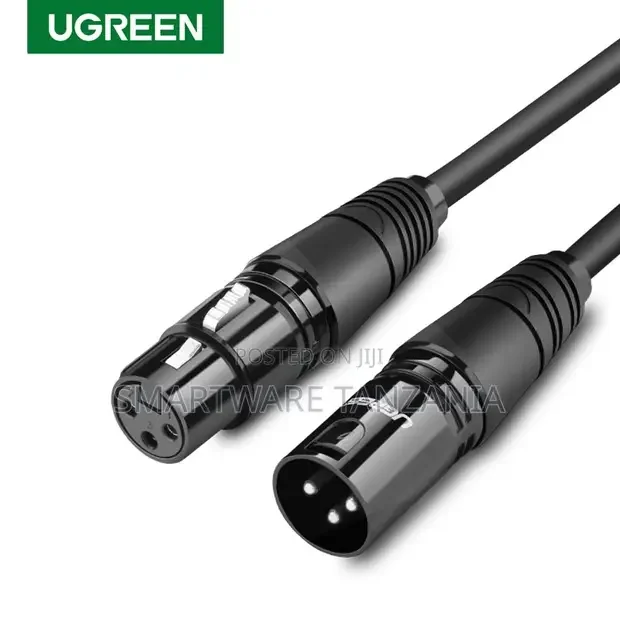 UGREEN 3 Pin XLR Cable Male Female Microphone Extension - Buy in Dar es Salaam, Tanzania | Smartware