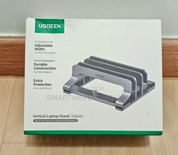 Ugreen 3-Slot Vertical Laptop Stand - Buy in Dar es Salaam, Tanzania | Smartware